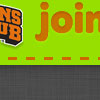 Mobile version of the new design for the Longhorns Kids Club website