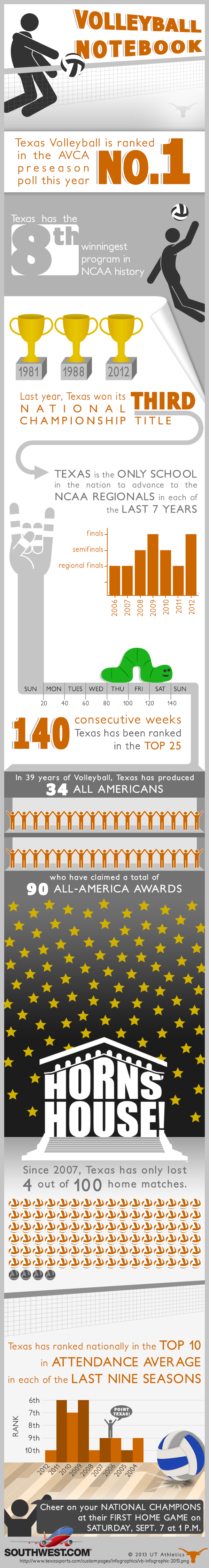 volleyball infographic